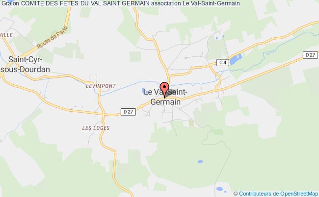 plan association Comite Des Fetes Du Val Saint Germain Le    Val-Saint-Germain