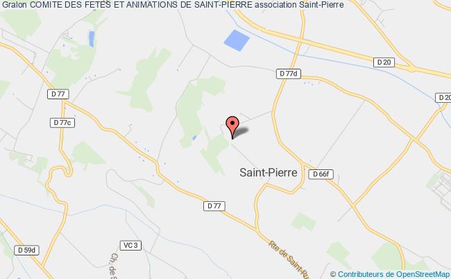 plan association Comite Des Fetes Et Animations De Saint-pierre Saint-Pierre