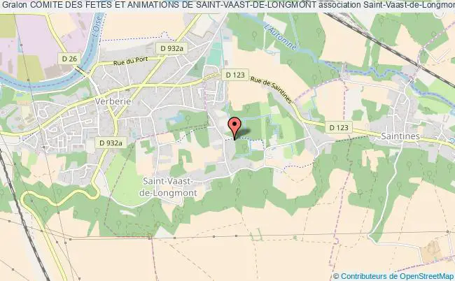 plan association Comite Des Fetes Et Animations De Saint-vaast-de-longmont Saint-Vaast-de-Longmont