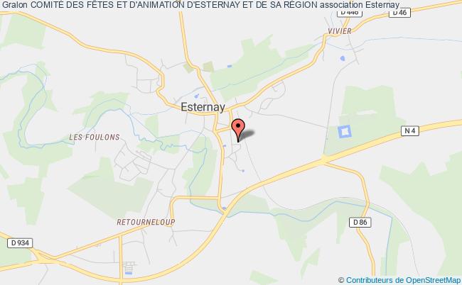 Esternay Plan De La Ville Esternay Plan De La Ville
