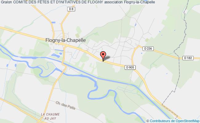 plan association ComitÉ Des FÊtes Et D'initiatives De Flogny Flogny-la-Chapelle