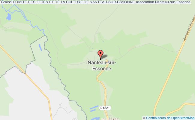 plan association Comite Des FÊtes Et De La Culture De Nanteau-sur-essonne Nanteau-sur-Essonne