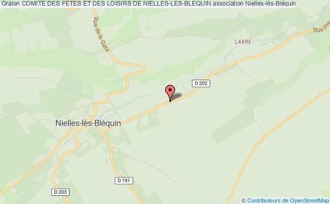 plan association Comite Des Fetes Et Des Loisirs De Nielles-les-blequin Nielles-lès-Bléquin