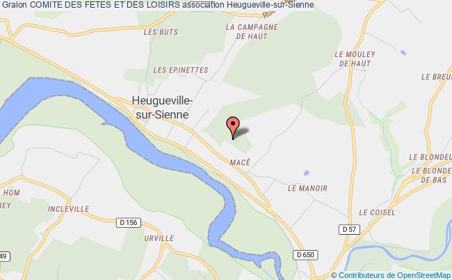 plan association Comite Des Fetes Et Des Loisirs Heugueville-sur-Sienne