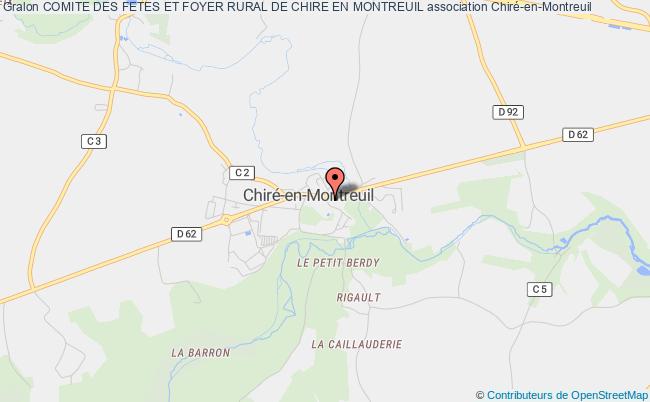 plan association Comite Des Fetes Et Foyer Rural De Chire En Montreuil Chiré-en-Montreuil