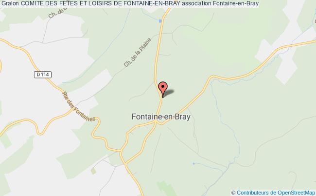 plan association Comite Des Fetes Et Loisirs De Fontaine-en-bray Fontaine-en-Bray