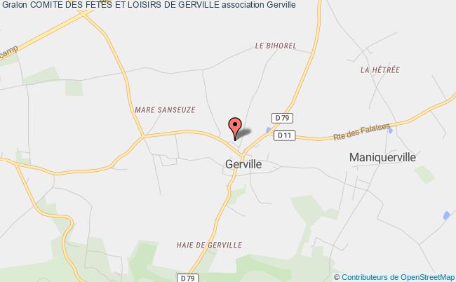 plan association Comite Des Fetes Et Loisirs De Gerville Gerville