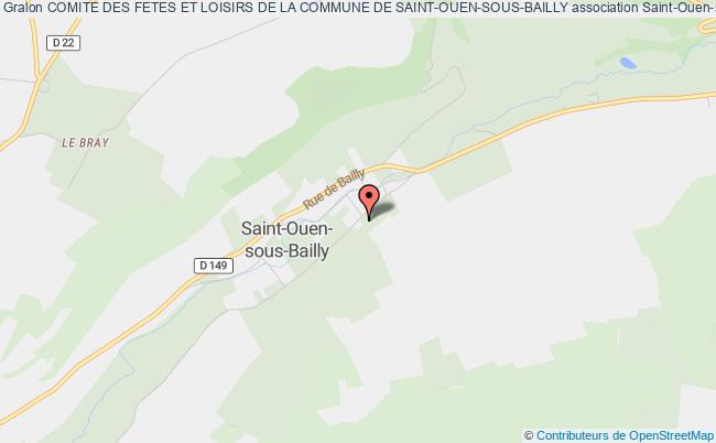 plan association Comite Des Fetes Et Loisirs De La Commune De Saint-ouen-sous-bailly Saint-Ouen-sous-Bailly