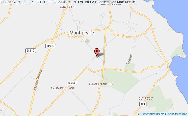 plan association Comite Des Fetes Et Loisirs Montfarvillais Montfarville