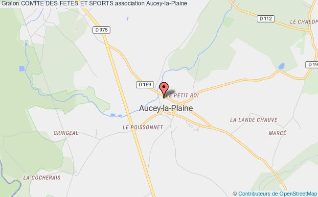 plan association Comite Des Fetes Et Sports Aucey-la-Plaine