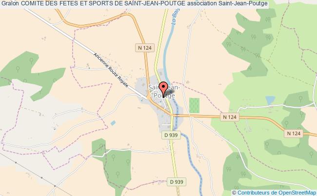 plan association Comite Des Fetes Et Sports De Saint-jean-poutge Saint-Jean-Poutge