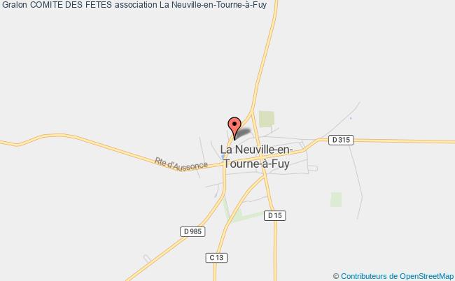 plan association Comite Des Fetes La Neuville-en-Tourne-à-Fuy