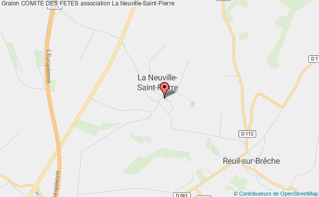 plan association Comite Des Fetes La Neuville-Saint-Pierre