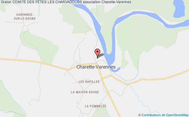 plan association ComitÉ Des FÊtes Les Charvadoubs Charette-Varennes