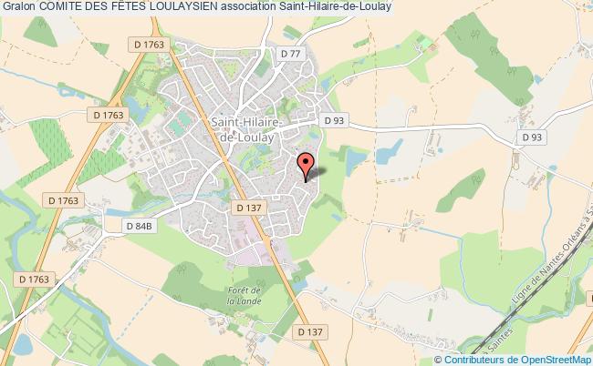 plan association Comite Des FËtes Loulaysien Saint-Hilaire-de-Loulay