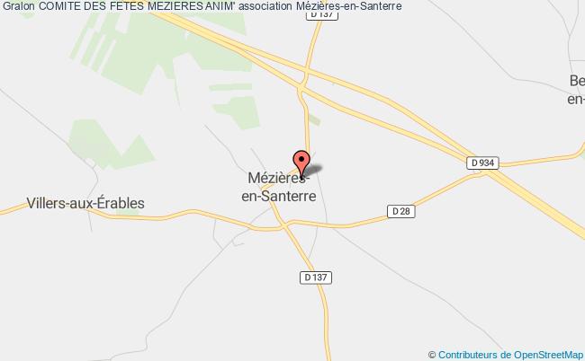 plan association Comite Des Fetes Mezieres Anim' Mézières-en-Santerre