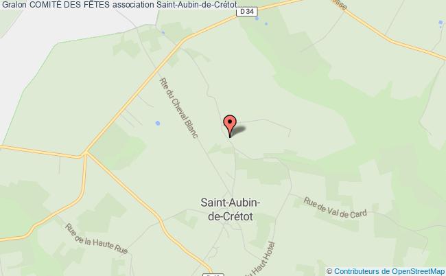 plan association ComitÉ Des FÊtes Saint-Aubin-de-Crétot