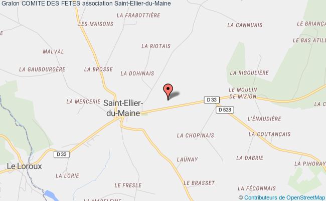 plan association Comite Des Fetes Saint-Ellier-du-Maine