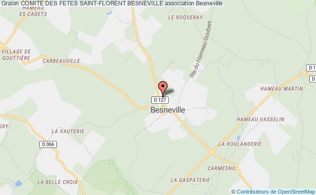 plan association Comite Des Fetes Saint-florent Besneville Besneville