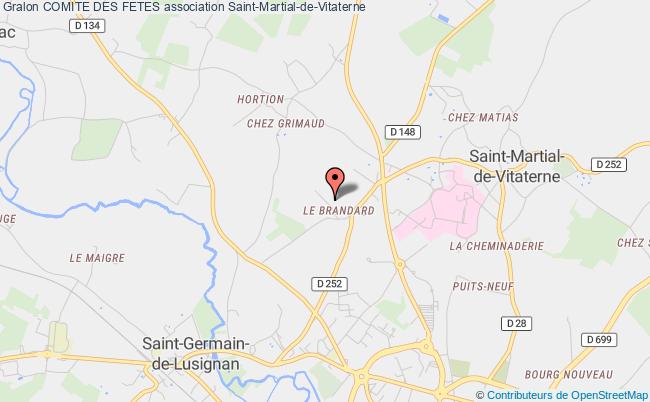 plan association Comite Des Fetes Saint-Martial-de-Vitaterne