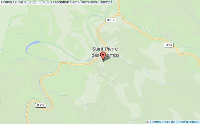 plan association Comite Des Fetes Saint-Pierre-des-Champs