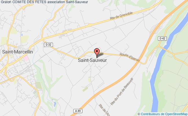 plan association Comite Des Fetes Saint-Sauveur