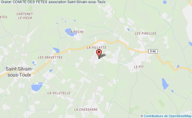 plan association Comite Des Fetes Saint-Silvain-sous-Toulx