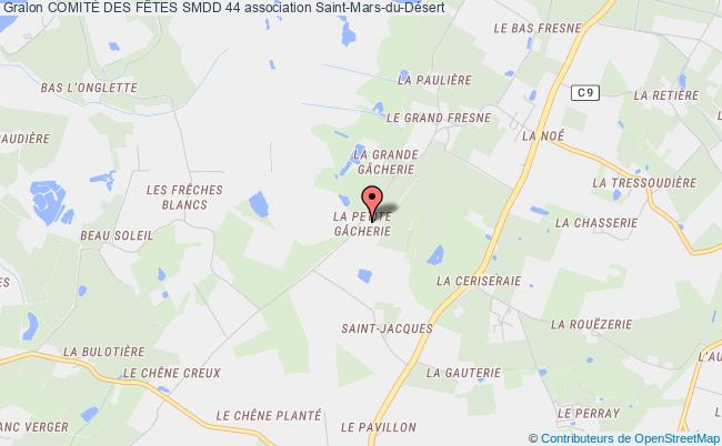 plan association ComitÉ Des FÊtes Smdd 44 Saint-Mars-du-Désert