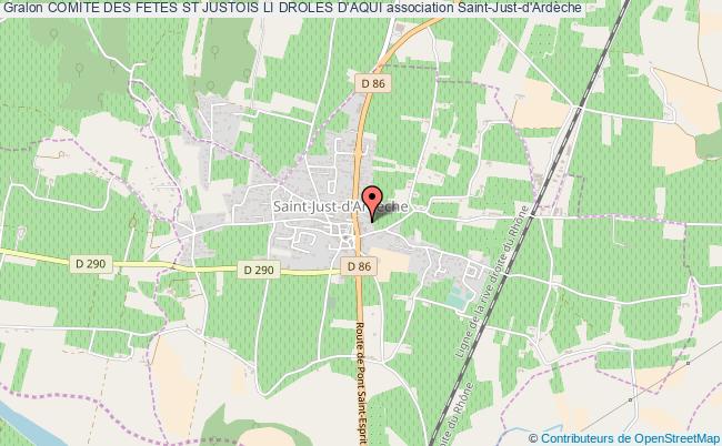 COMITE DES FETES ST JUSTOIS LI DROLES D'AQUI