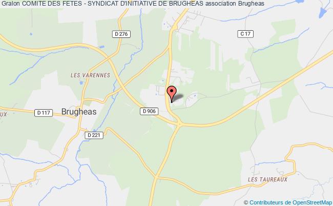plan association Comite Des Fetes - Syndicat D'initiative De Brugheas Brugheas