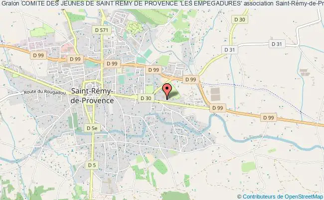 plan association Comite Des Jeunes De Saint Remy De Provence 'les Empegadures' Saint-Rémy-de-Provence