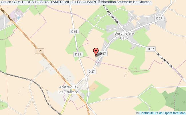 plan association Comite Des Loisirs D'amfreville Les Champs Amfreville-les-Champs