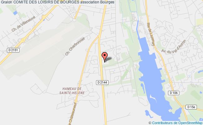 plan association Comite Des Loisirs De Bourges Bourges