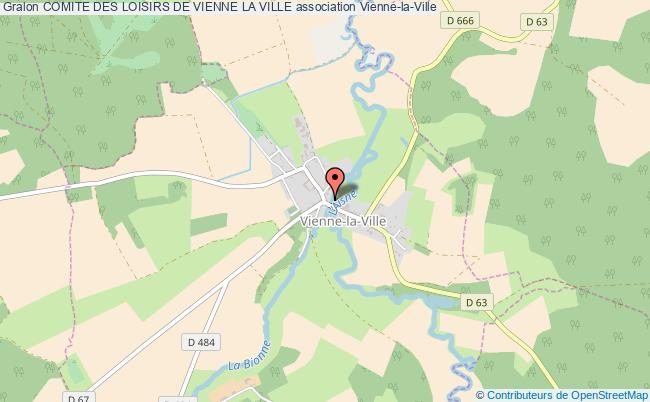 plan association Comite Des Loisirs De Vienne La Ville Vienne-la-Ville
