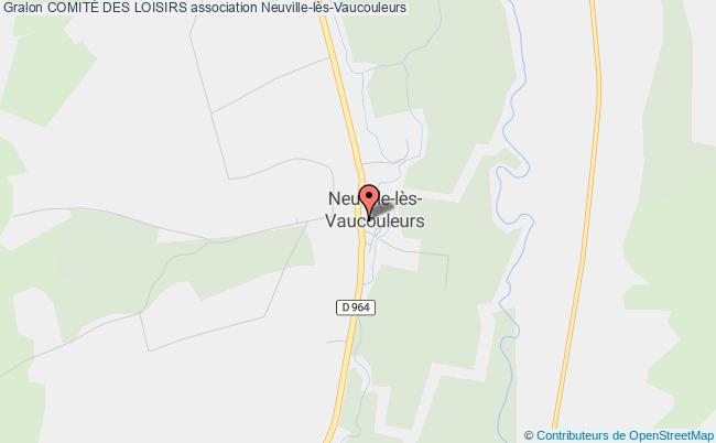 ComitÉ des loisirs association Commune la commune NeuvillelèsVaucouleurs