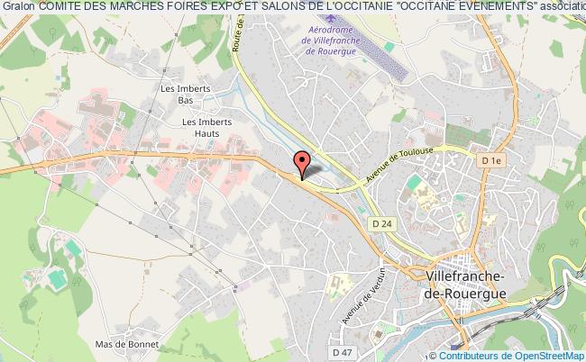COMITE DES MARCHES FOIRES EXPO ET SALONS DE L'OCCITANIE "OCCITANE EVENEMENTS"