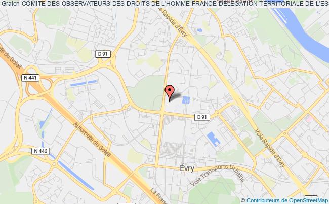 COMITE DES OBSERVATEURS DES DROITS DE L'HOMME FRANCE-DELEGATION TERRITORIALE DE L'ESSONNE