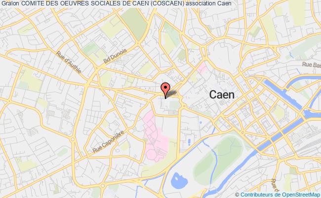 plan association Comite Des Oeuvres Sociales De Caen (coscaen) Caen