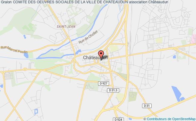 plan association Comite Des Oeuvres Sociales De La Ville De Chateaudun Châteaudun