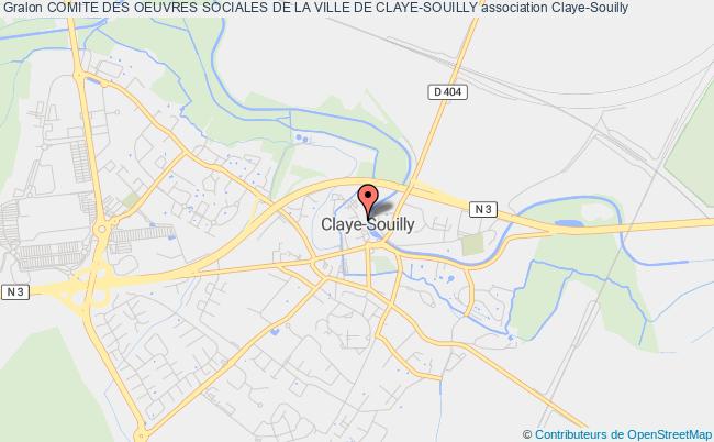 plan association Comite Des Oeuvres Sociales De La Ville De Claye-souilly Claye-Souilly