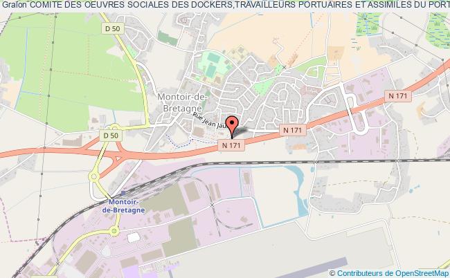 plan association Comite Des Oeuvres Sociales Des Dockers,travailleurs Portuaires Et Assimiles Du Port De Saint-nazaire Montoir-de-Bretagne