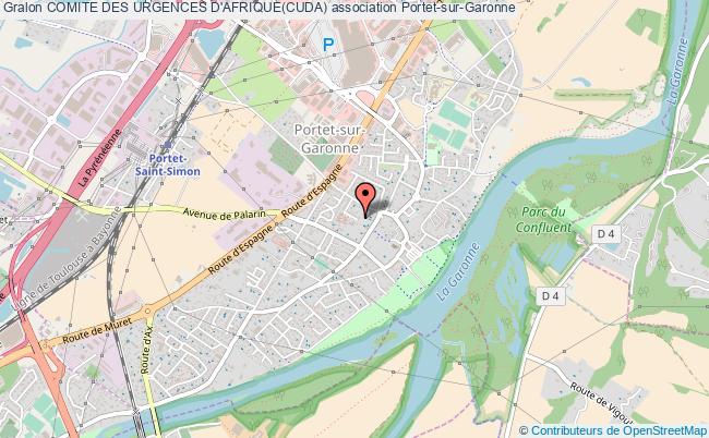 plan association Comite Des Urgences D'afrique(cuda) Portet-sur-Garonne