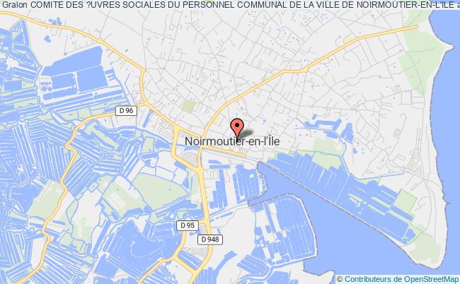plan association Comite Des ?uvres Sociales Du Personnel Communal De La Ville De Noirmoutier-en-l'ile Noirmoutier-en-l'Île