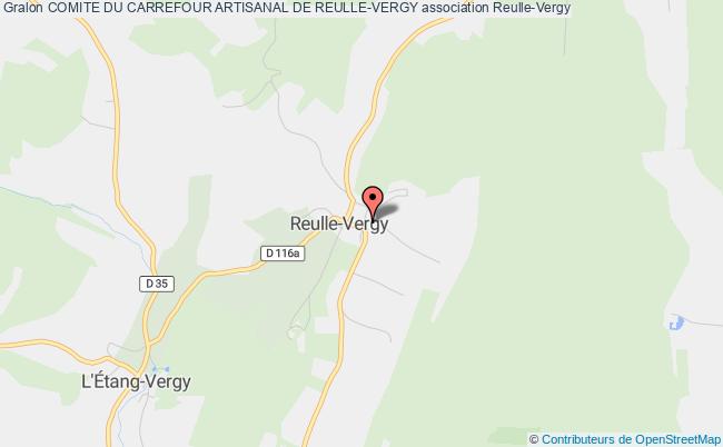 plan association Comite Du Carrefour Artisanal De Reulle-vergy Reulle-Vergy