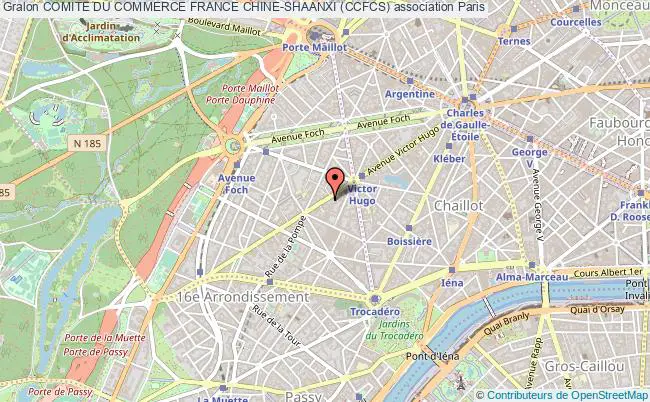 plan association Comite Du Commerce France Chine-shaanxi (ccfcs) Paris