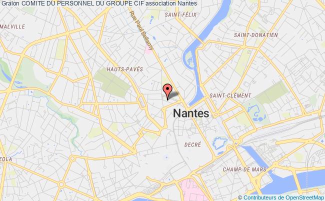 plan association Comite Du Personnel Du Groupe Cif Nantes