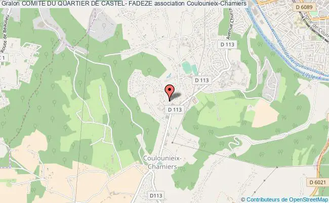 plan association Comite Du Quartier De Castel- Fadeze Coulounieix-Chamiers