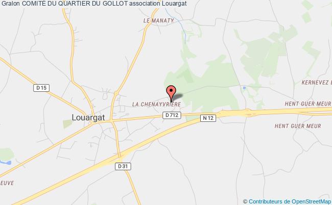 plan association ComitÉ Du Quartier Du Gollot Louargat