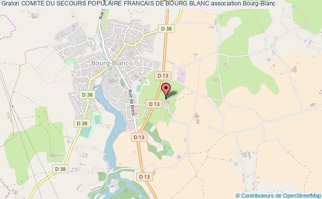 COMITE DU SECOURS POPULAIRE FRANCAIS DE BOURG BLANC