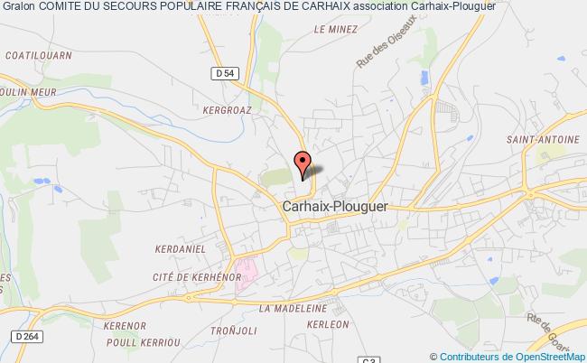 COMITE DU SECOURS POPULAIRE FRANÇAIS DE CARHAIX